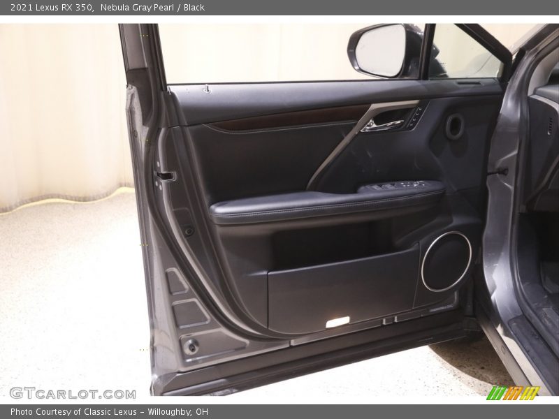 Nebula Gray Pearl / Black 2021 Lexus RX 350