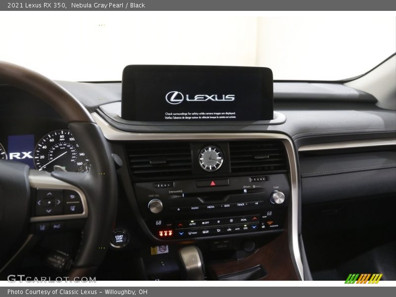 Nebula Gray Pearl / Black 2021 Lexus RX 350