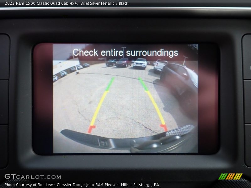 Billet Silver Metallic / Black 2022 Ram 1500 Classic Quad Cab 4x4