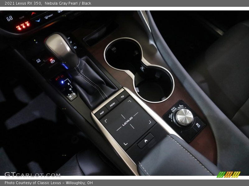 Nebula Gray Pearl / Black 2021 Lexus RX 350