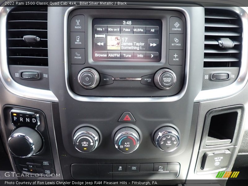 Billet Silver Metallic / Black 2022 Ram 1500 Classic Quad Cab 4x4