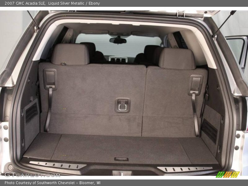 Liquid Silver Metallic / Ebony 2007 GMC Acadia SLE