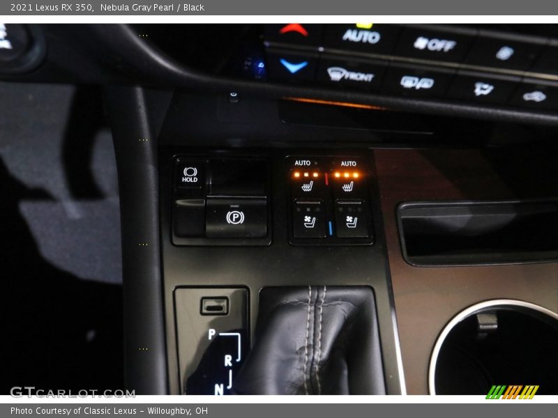 Nebula Gray Pearl / Black 2021 Lexus RX 350