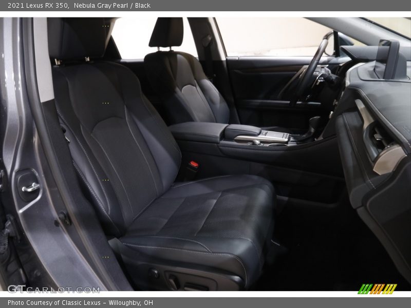 Nebula Gray Pearl / Black 2021 Lexus RX 350