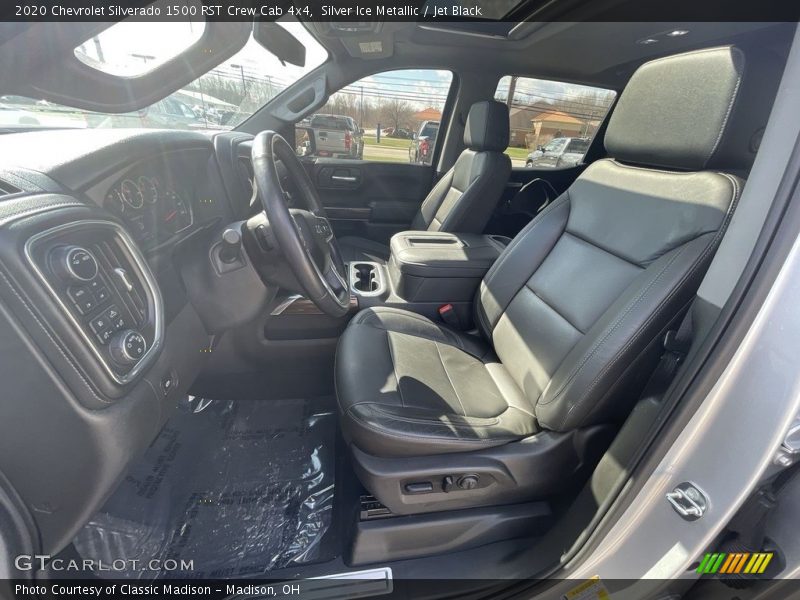 Silver Ice Metallic / Jet Black 2020 Chevrolet Silverado 1500 RST Crew Cab 4x4