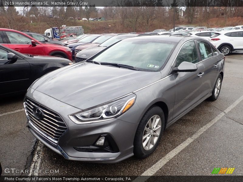 Machine Gray / Gray 2019 Hyundai Sonata SE