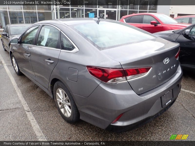 Machine Gray / Gray 2019 Hyundai Sonata SE