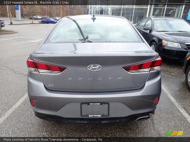 Machine Gray / Gray 2019 Hyundai Sonata SE