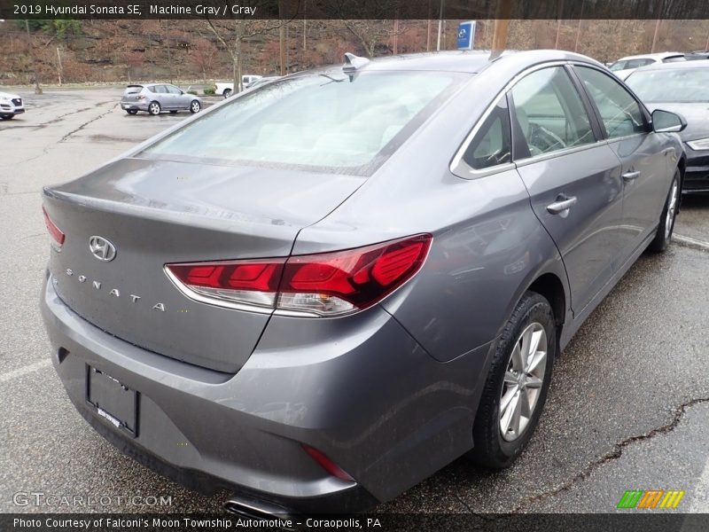 Machine Gray / Gray 2019 Hyundai Sonata SE