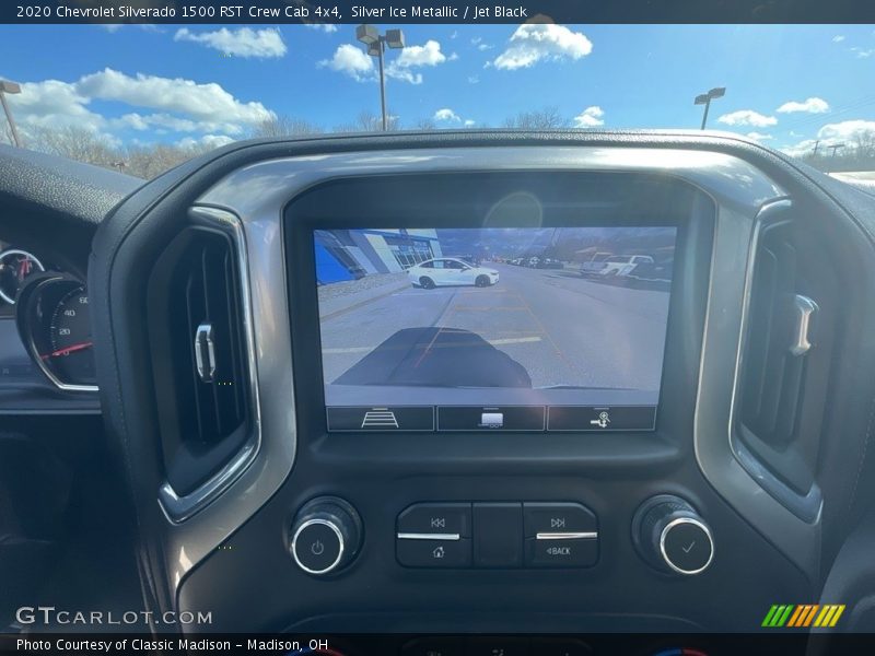 Silver Ice Metallic / Jet Black 2020 Chevrolet Silverado 1500 RST Crew Cab 4x4