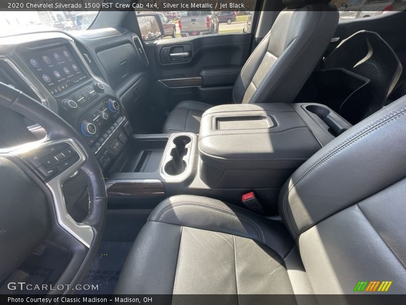 Silver Ice Metallic / Jet Black 2020 Chevrolet Silverado 1500 RST Crew Cab 4x4