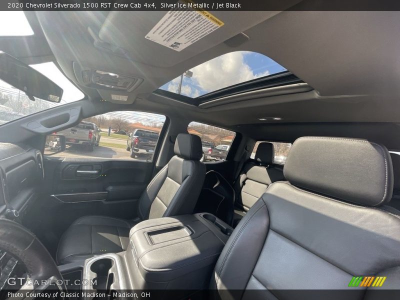 Silver Ice Metallic / Jet Black 2020 Chevrolet Silverado 1500 RST Crew Cab 4x4