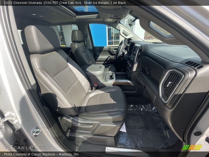 Silver Ice Metallic / Jet Black 2020 Chevrolet Silverado 1500 RST Crew Cab 4x4