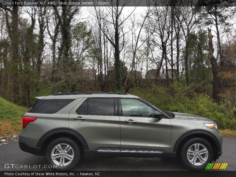  2020 Explorer XLT 4WD Silver Spruce Metallic
