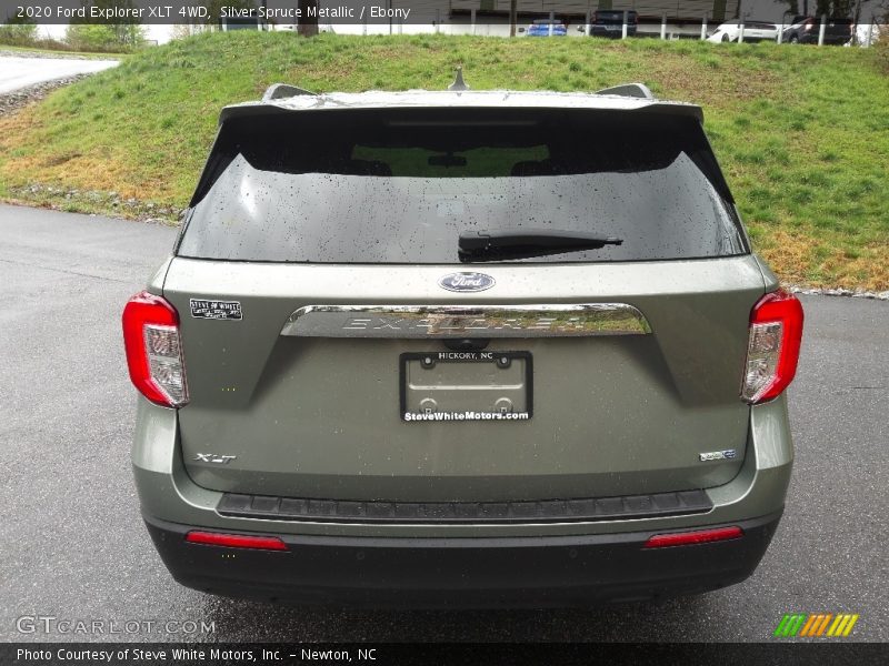 Silver Spruce Metallic / Ebony 2020 Ford Explorer XLT 4WD