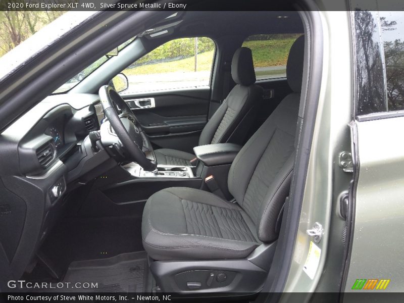Silver Spruce Metallic / Ebony 2020 Ford Explorer XLT 4WD