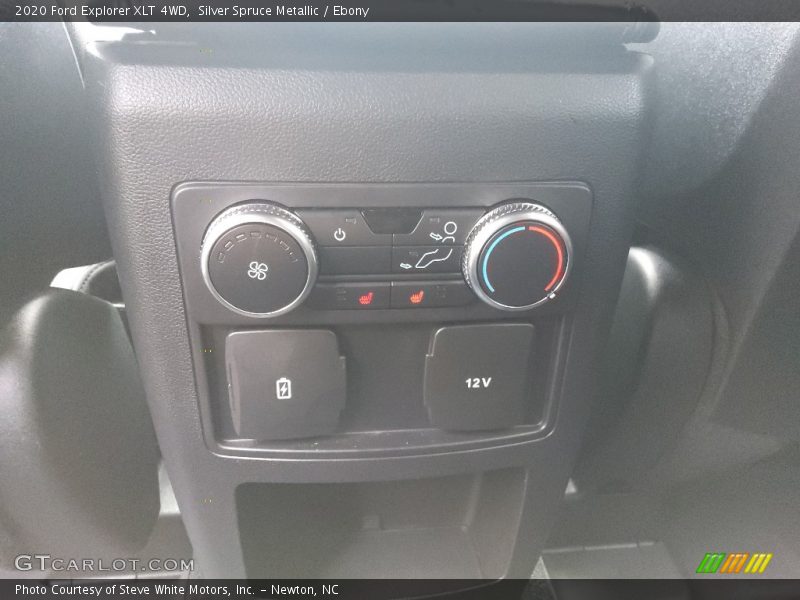 Silver Spruce Metallic / Ebony 2020 Ford Explorer XLT 4WD