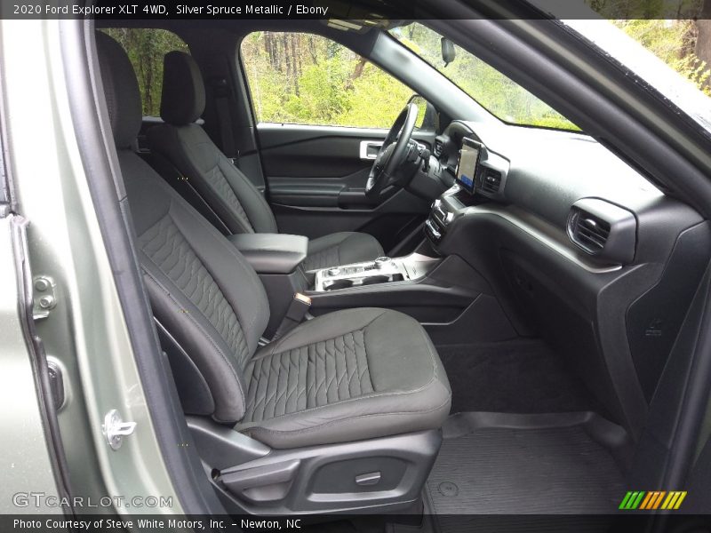 Silver Spruce Metallic / Ebony 2020 Ford Explorer XLT 4WD