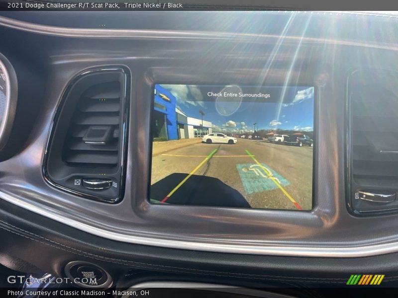 Triple Nickel / Black 2021 Dodge Challenger R/T Scat Pack