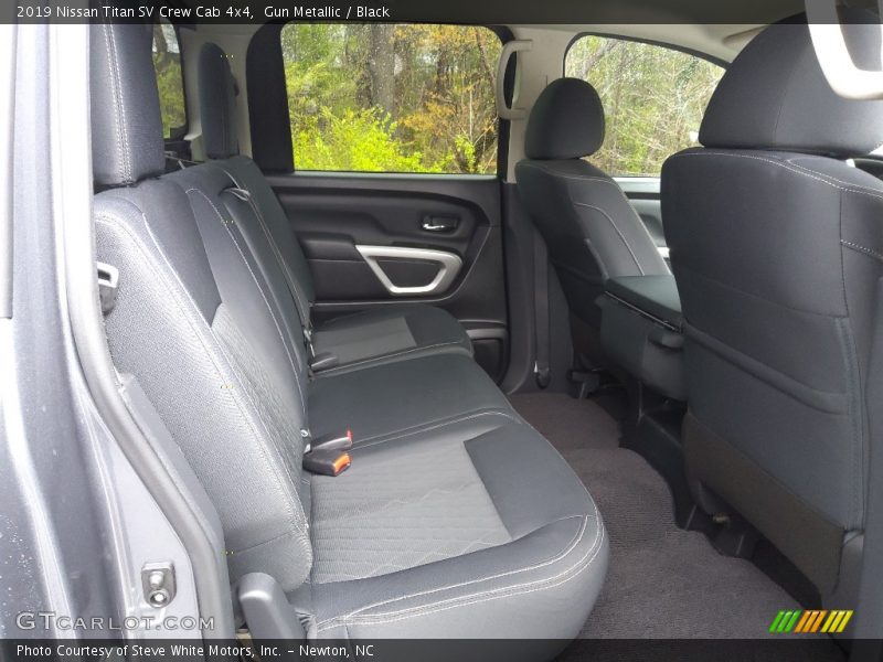 Rear Seat of 2019 Titan SV Crew Cab 4x4
