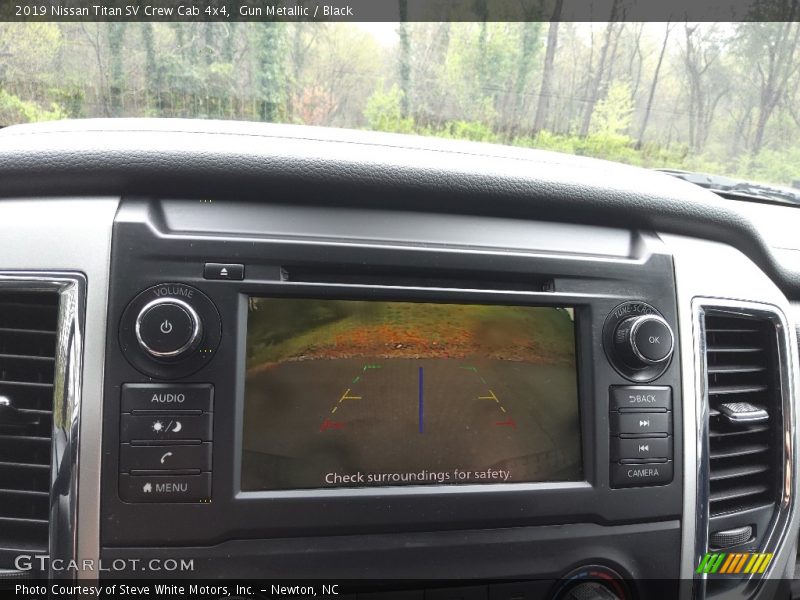 Gun Metallic / Black 2019 Nissan Titan SV Crew Cab 4x4