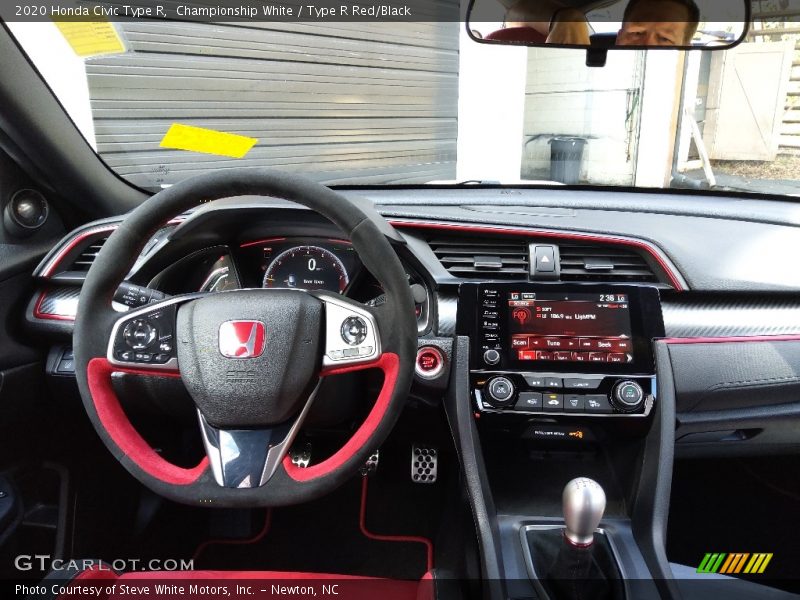 Dashboard of 2020 Civic Type R