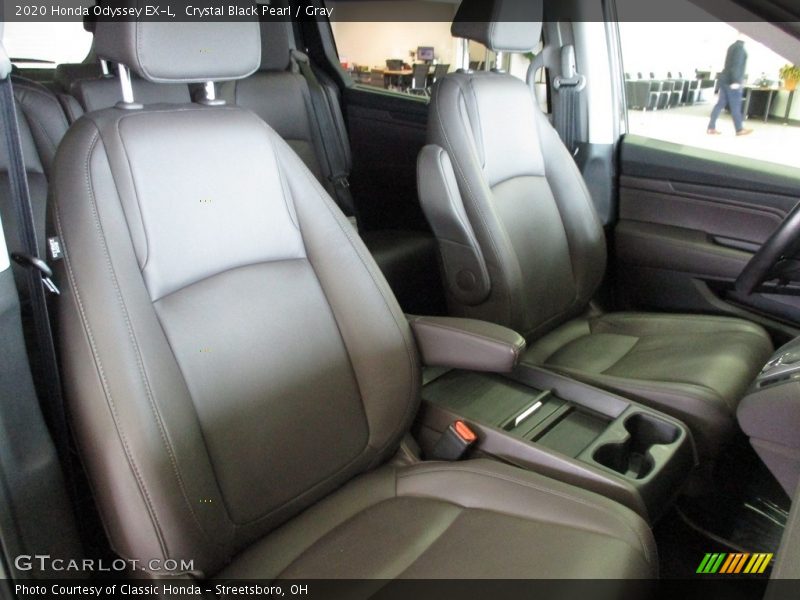 Crystal Black Pearl / Gray 2020 Honda Odyssey EX-L