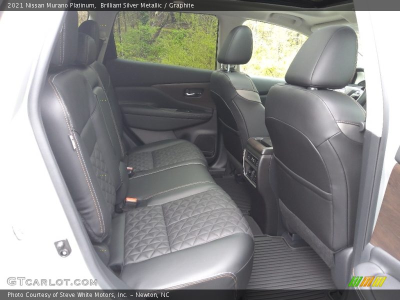 Rear Seat of 2021 Murano Platinum