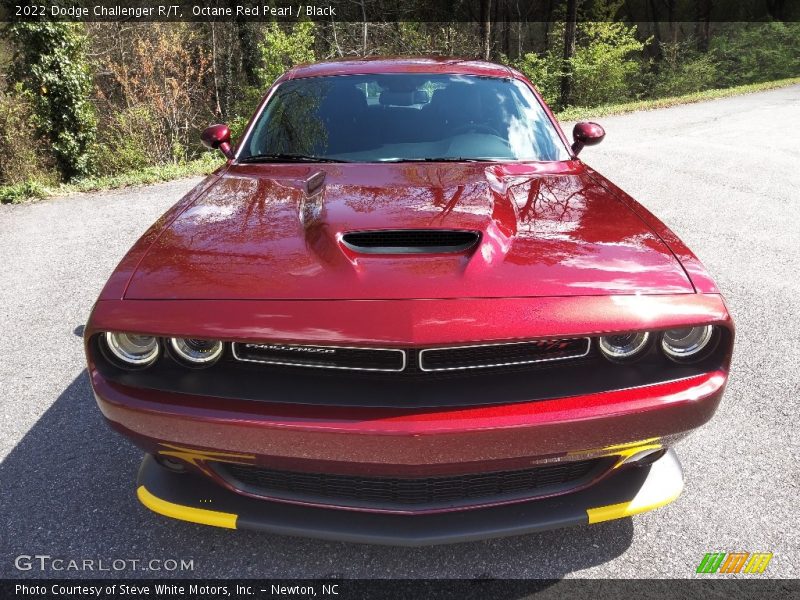 Octane Red Pearl / Black 2022 Dodge Challenger R/T