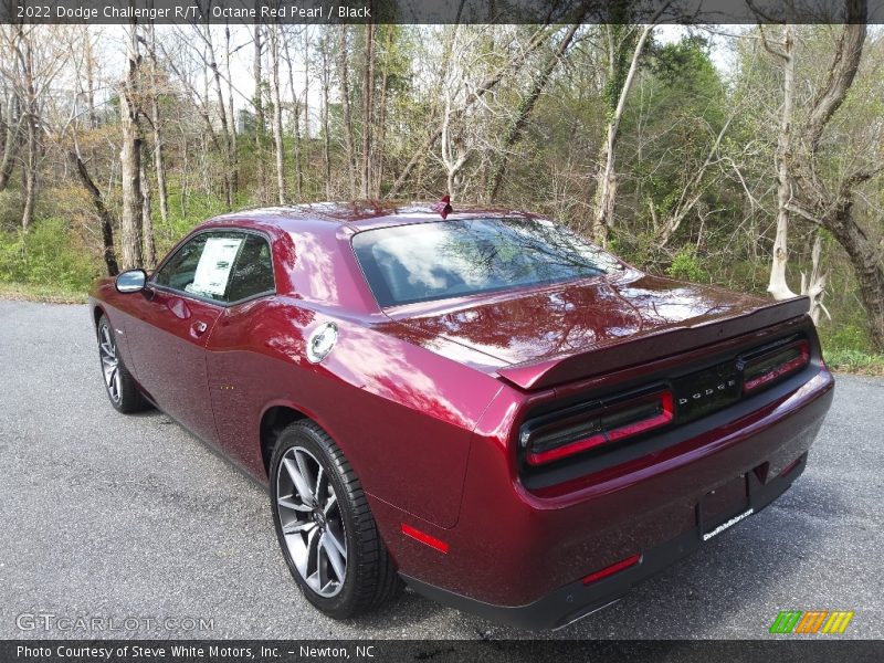 Octane Red Pearl / Black 2022 Dodge Challenger R/T