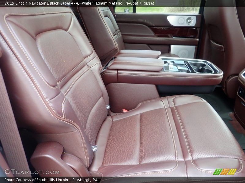 Rear Seat of 2019 Navigator L Black Label 4x4