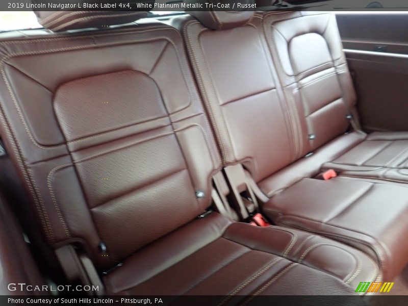 Rear Seat of 2019 Navigator L Black Label 4x4