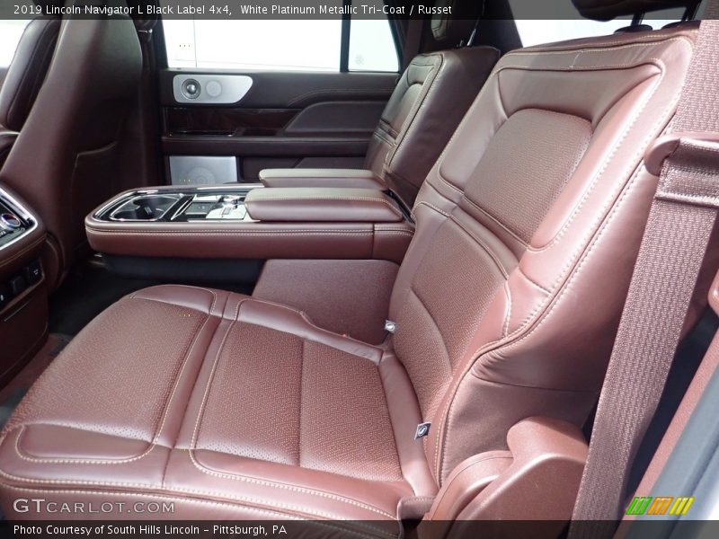 Rear Seat of 2019 Navigator L Black Label 4x4
