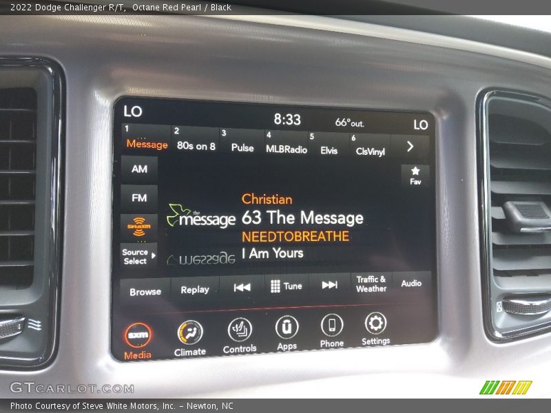 Octane Red Pearl / Black 2022 Dodge Challenger R/T
