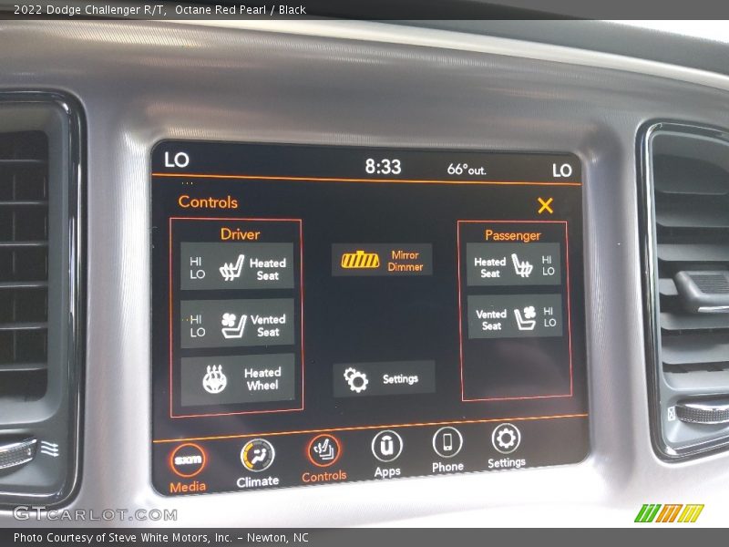 Octane Red Pearl / Black 2022 Dodge Challenger R/T