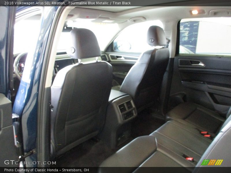 Tourmaline Blue Metallic / Titan Black 2018 Volkswagen Atlas SEL 4Motion