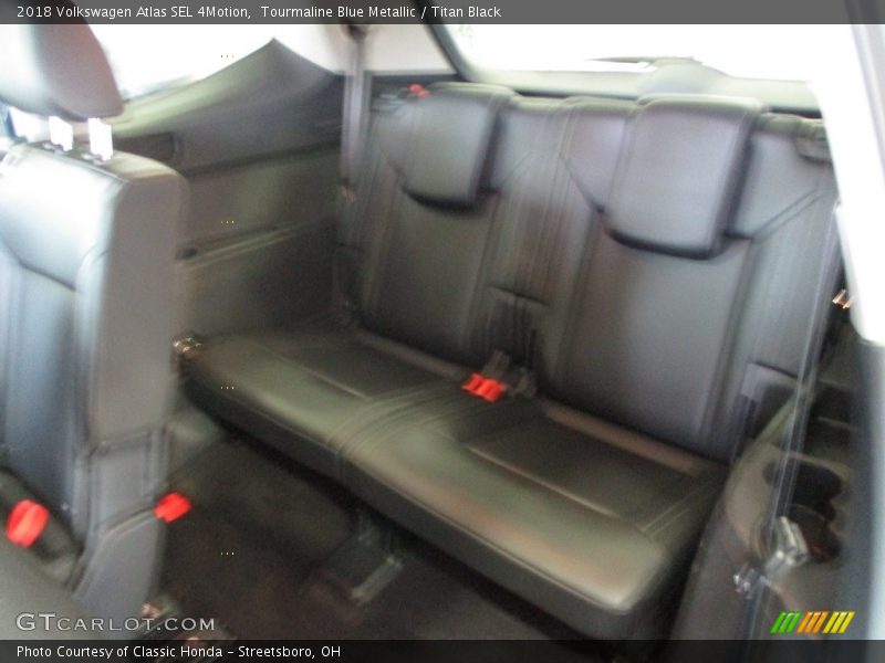 Tourmaline Blue Metallic / Titan Black 2018 Volkswagen Atlas SEL 4Motion