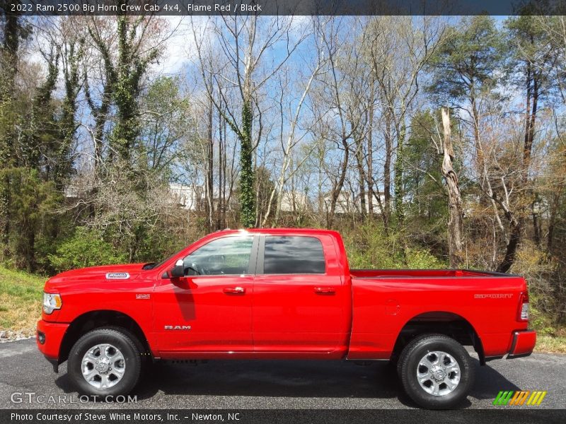  2022 2500 Big Horn Crew Cab 4x4 Flame Red