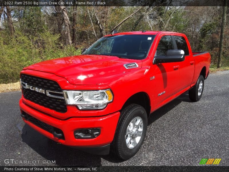 Flame Red / Black 2022 Ram 2500 Big Horn Crew Cab 4x4