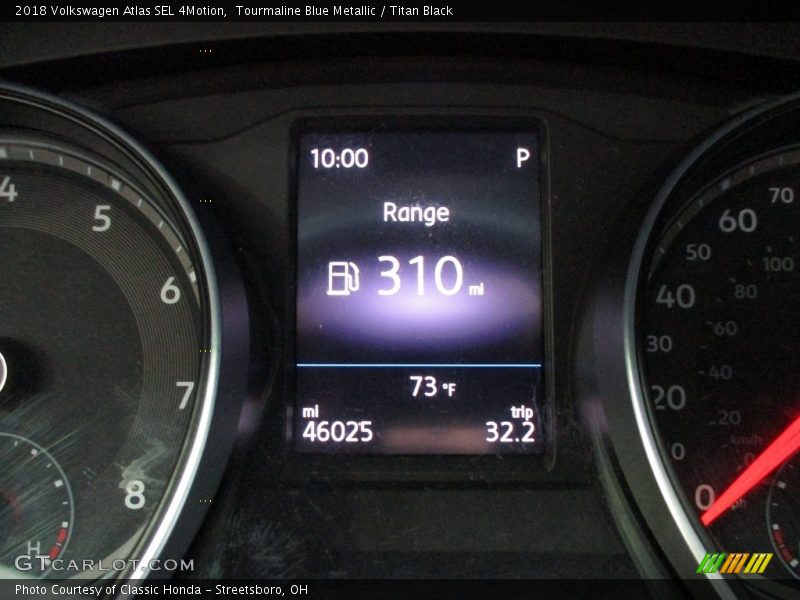 Tourmaline Blue Metallic / Titan Black 2018 Volkswagen Atlas SEL 4Motion