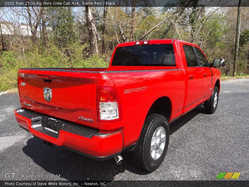 Flame Red / Black 2022 Ram 2500 Big Horn Crew Cab 4x4