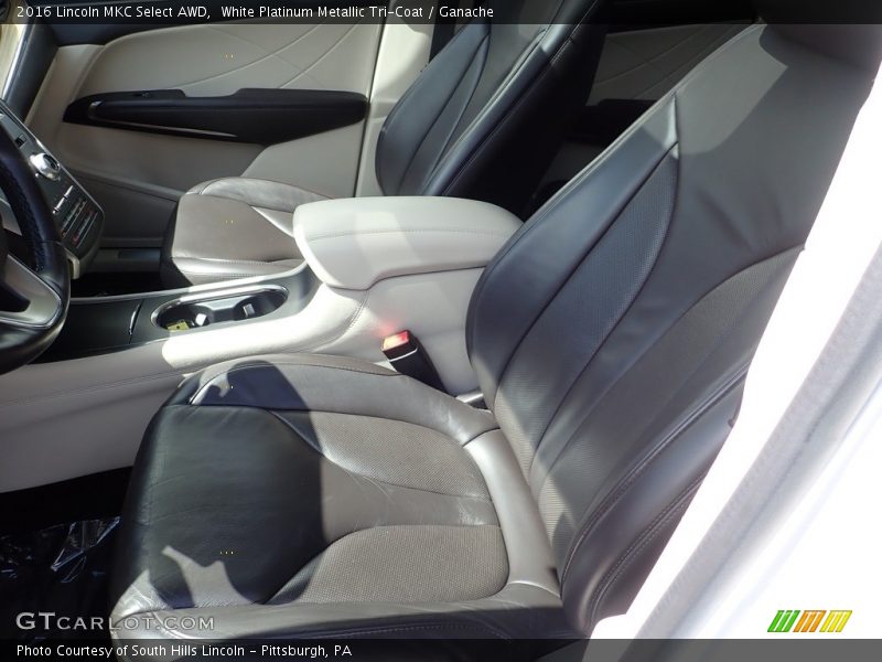 White Platinum Metallic Tri-Coat / Ganache 2016 Lincoln MKC Select AWD