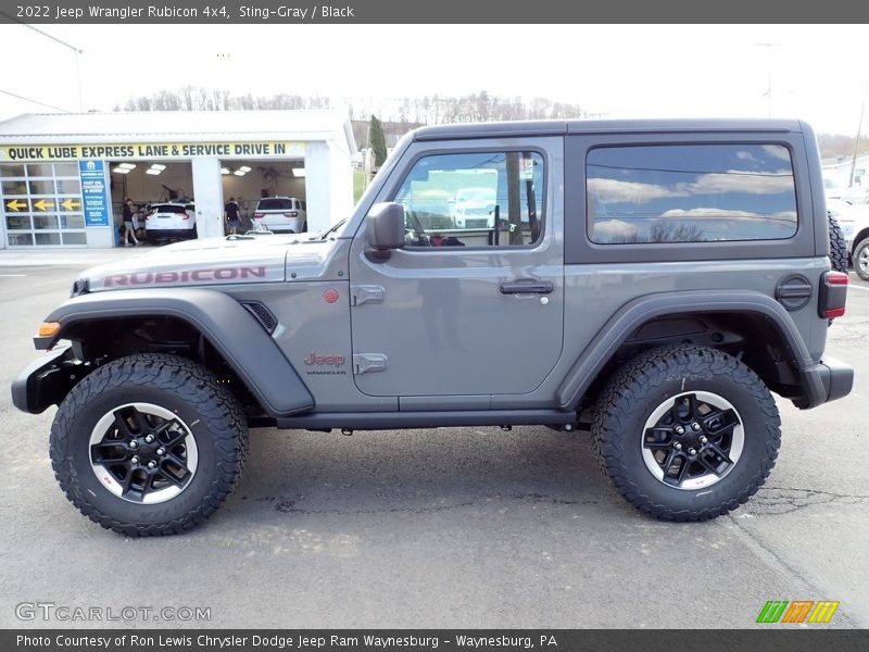  2022 Wrangler Rubicon 4x4 Sting-Gray