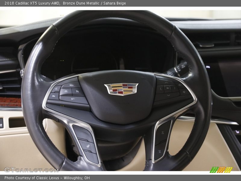 Bronze Dune Metallic / Sahara Beige 2018 Cadillac XT5 Luxury AWD