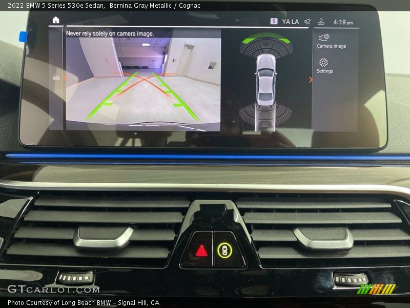 Bernina Gray Metallic / Cognac 2022 BMW 5 Series 530e Sedan