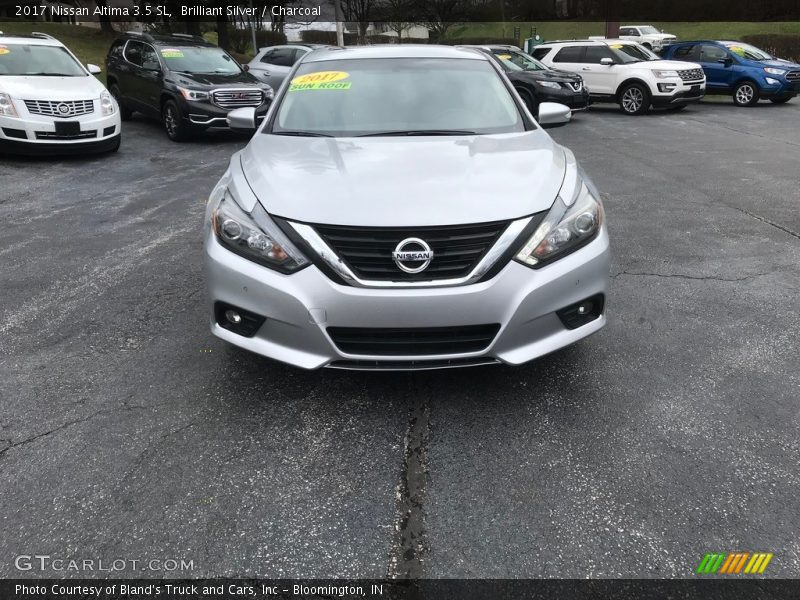 Brilliant Silver / Charcoal 2017 Nissan Altima 3.5 SL