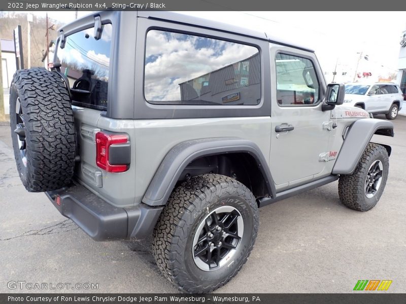 Sting-Gray / Black 2022 Jeep Wrangler Rubicon 4x4