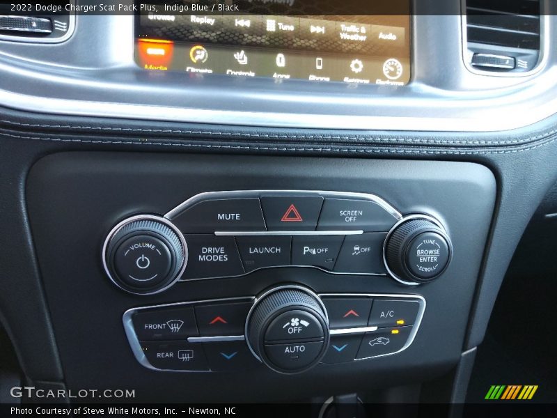 Controls of 2022 Charger Scat Pack Plus