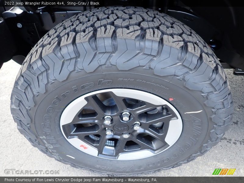  2022 Wrangler Rubicon 4x4 Wheel