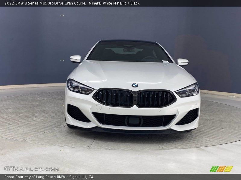 Mineral White Metallic / Black 2022 BMW 8 Series M850i xDrive Gran Coupe